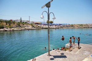 sissi mooie badplaats kreta