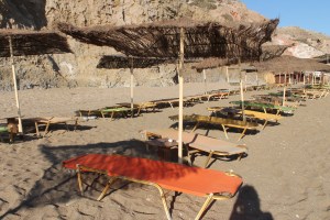 strandbedden Milos
