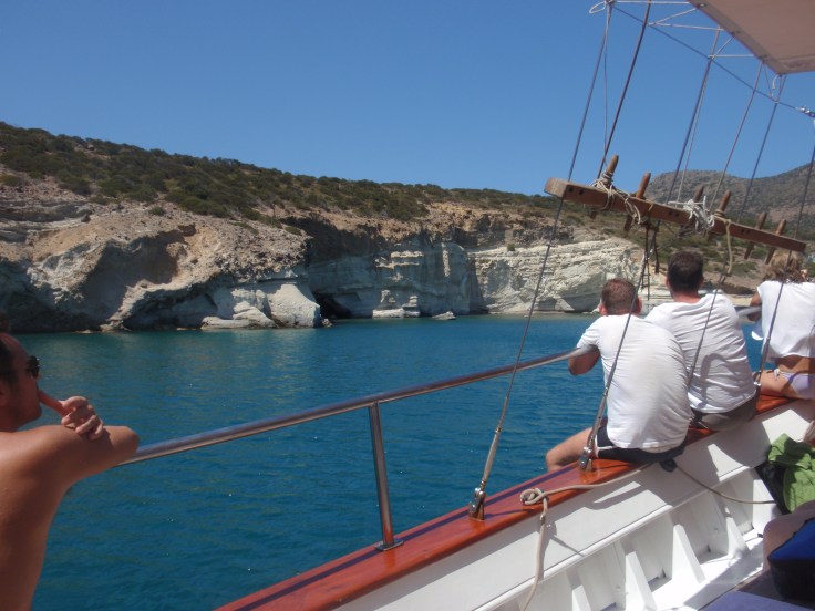 boot tocht milos zonvakantie