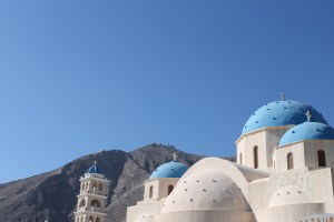 Santorini - Kerk Perissa Beach