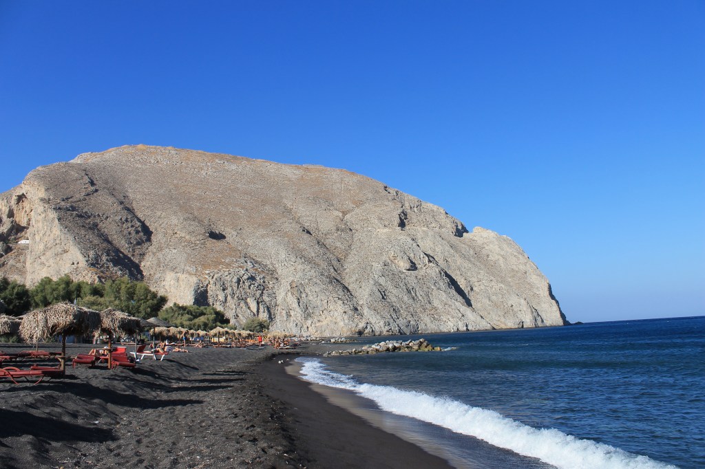 Santorini - Perissa Beach II - mooie badplaatsen Griekenland