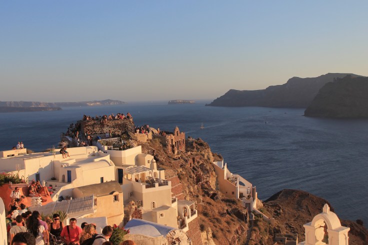 Santorini - Zonsondergang Oia