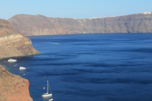Santorini - uitzicht strandvakantie Griekse Cycladen
