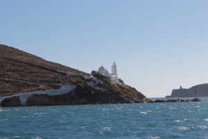 Witte kerk op Ios, Strandvakantie Griekenland
