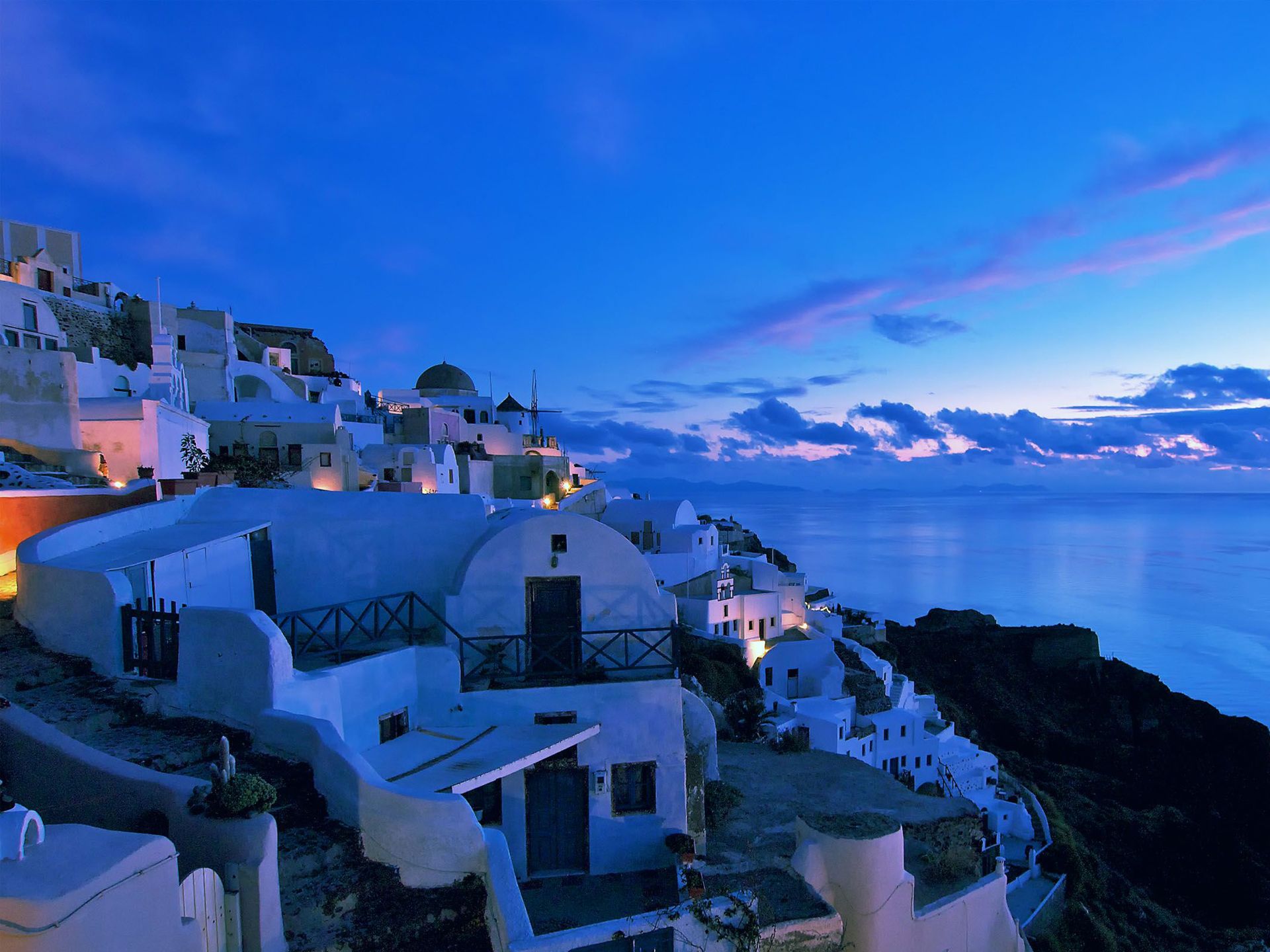 Oia-Coast-Cycladen Griekenland