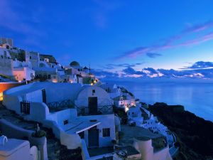 Oia-Coast-Cycladen Griekenland