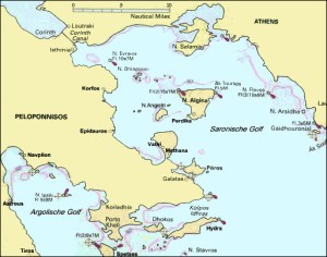 KaartSaronischeArgolische KaartSaronischeArgolische