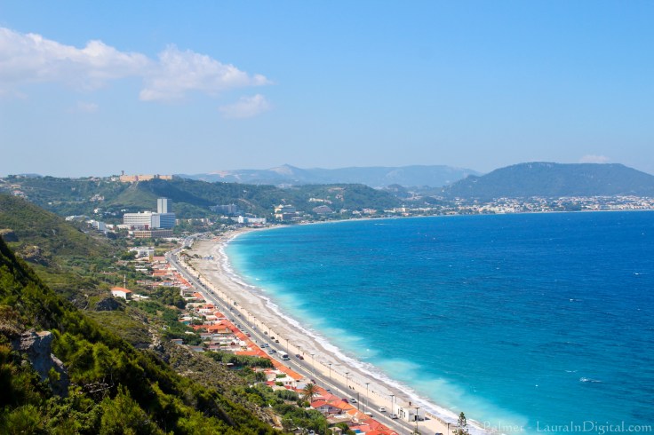 kust rhodos - strandvakantie