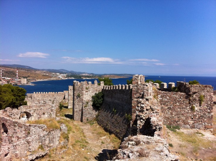 Lesbos-Mytilene kasteel-strandvakantie