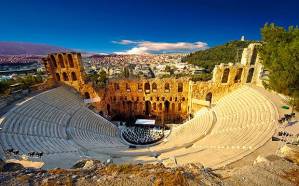 Odeon+of+Herodes+Atticus-zonvakantie Griekenland