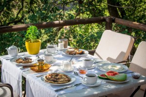 ontbijt in eco hotel