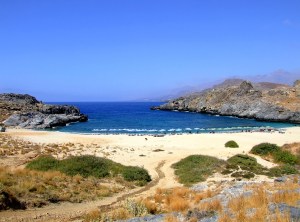 Rethymnon Skoinaria-strand- zonvakantie