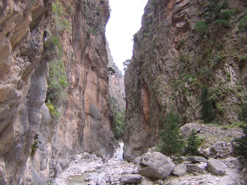 samaria kloof kreta vakantie griekenland zon strand bergen