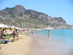 Tsambika_(Rhodos) strand