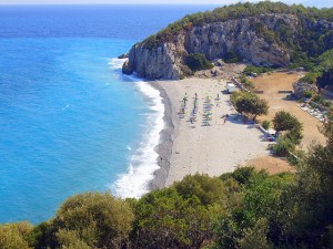 Tsambou Beach Samos zonvakantie