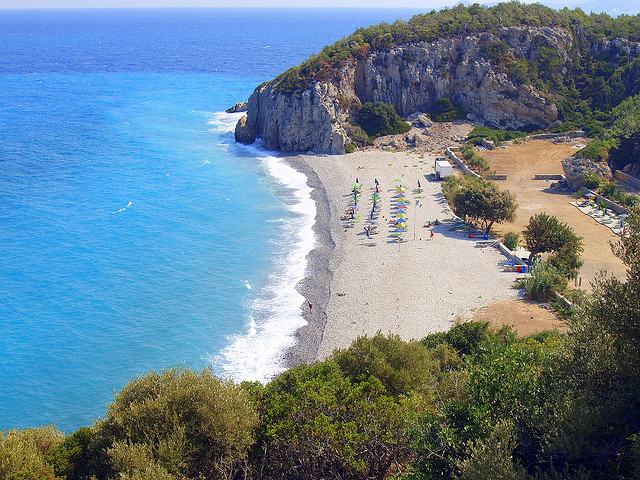 Tsambou Beach Samos zonvakantie