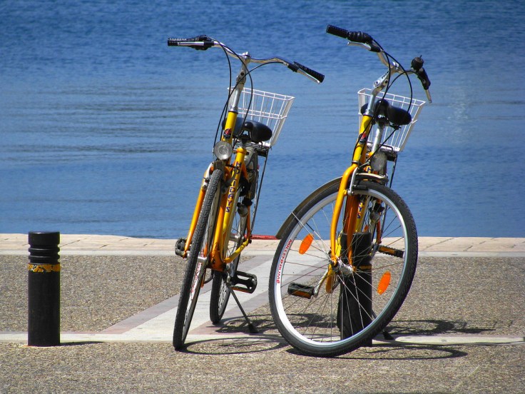 fietsen op vakantie in kos griekenland, zon zee strand 2
