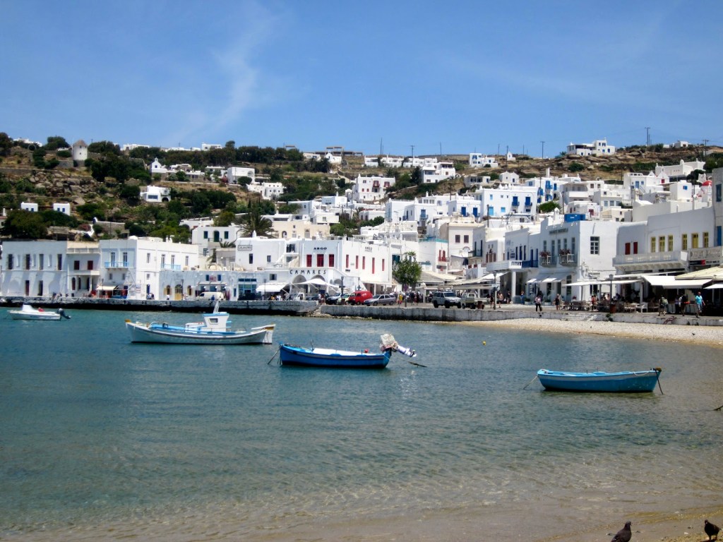 ios milos santorini tour met de ferry - zonvakantie