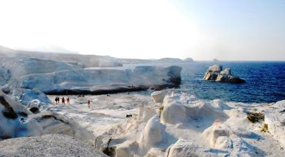 milos puimsteenrotsen griekenland zonvakantie