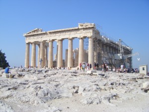 winter-lente in Athene vakantie