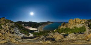 vai panorama strand palmenstrand vakantie kreta griekenland