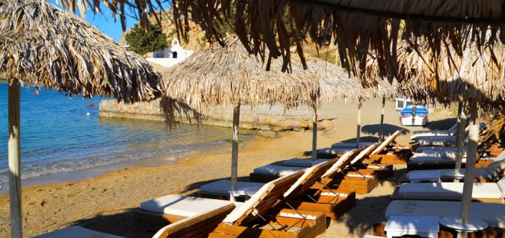 Rhodos, st Pauls bay, strand, baai vakantie 1234