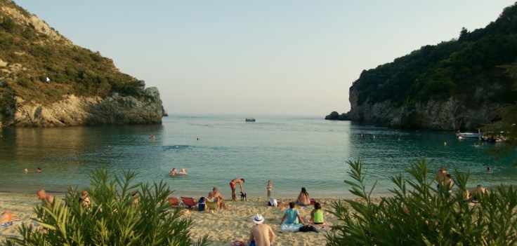 Paleokastritsa, corfu, vakantie, griekenland mooi strand 12