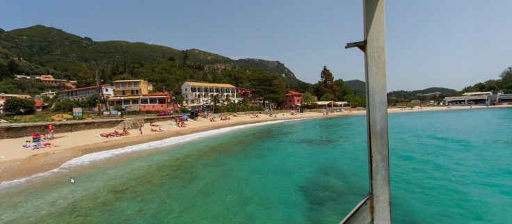 Paleokastritsa, leuk strand voor kinderen op Corfu