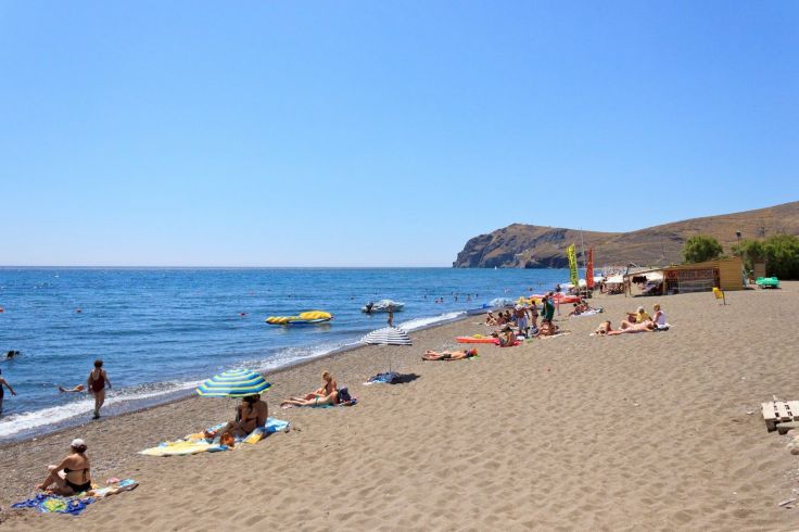 Skala Eressos Beach - mooiste stranden lesbos