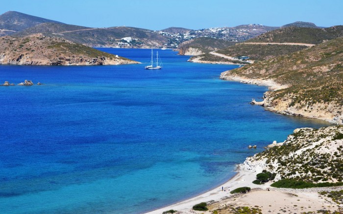 patmos griekenland stranden - ideaal om te duiken en te snorkelen