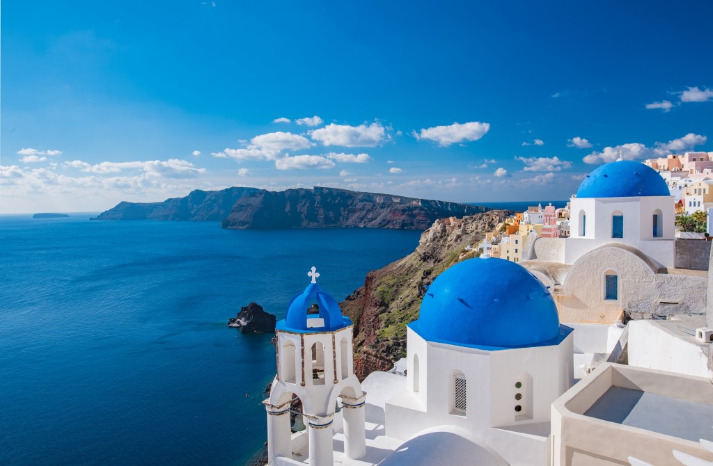 santorini kerk