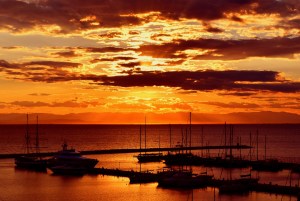 zonsondergang vakantie griekenland