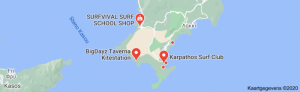 karpathos surfen op vakantie in griekenland