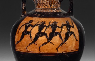 griekse hardlopers kunst - vakantie griekenland