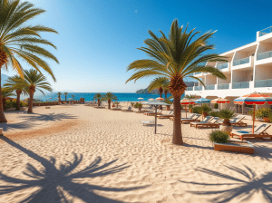 rustig strand Griekenland