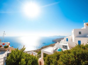 rustig strand Griekenland