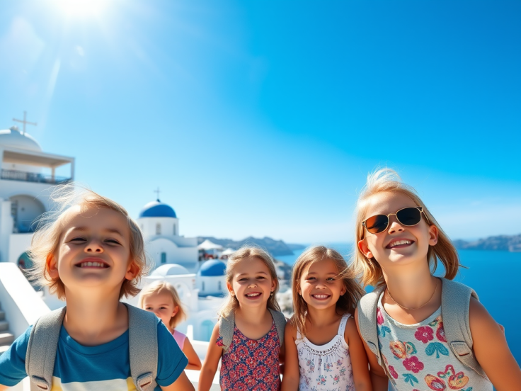 familievakantie met kinderen - griekenland