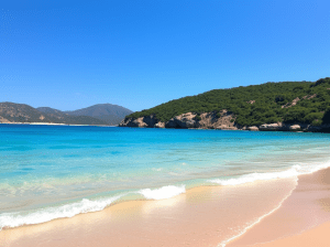 rustig strand Griekenland