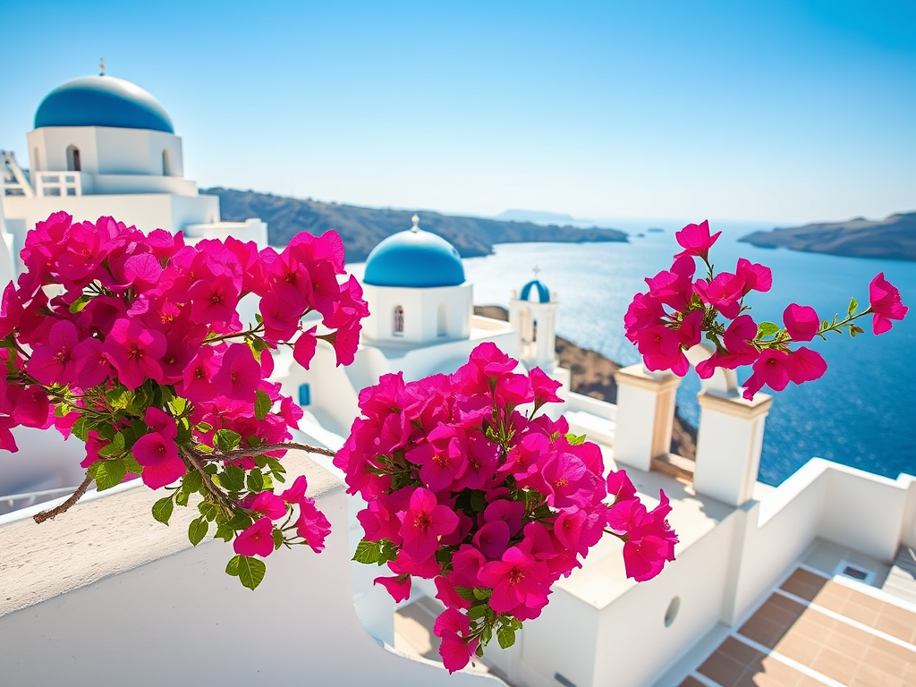 Santorini in mei