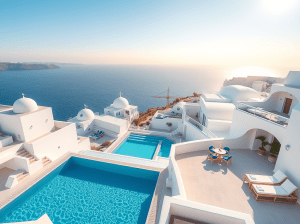 Nieuwe hotels op Santorini