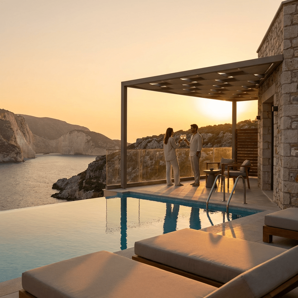 Nieuw hotel op het zonnige eiland Zakynthos