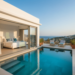 swim-up kamers op Samos