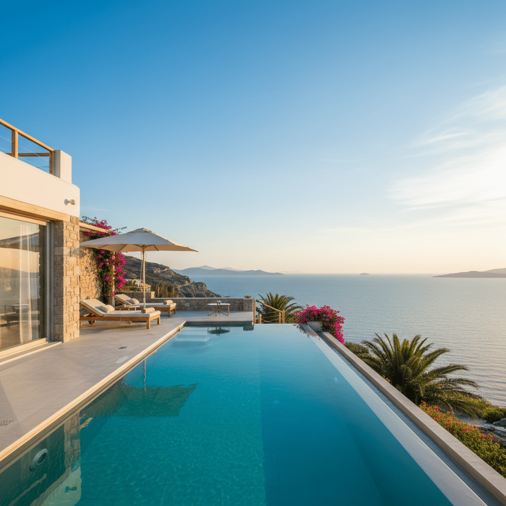 hotel op Samos met prive zwembad