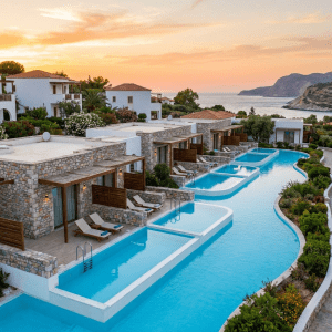 Hotels met swim-up kamers op Samos